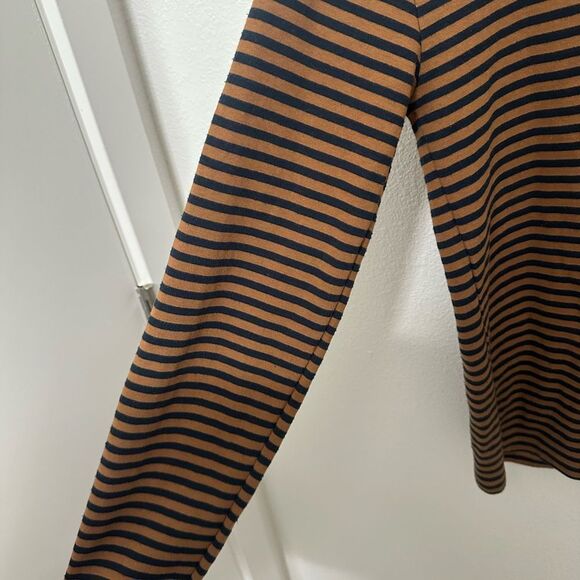 John Varvatos Striped Brown Men's Shirt - Picture 4 of 8